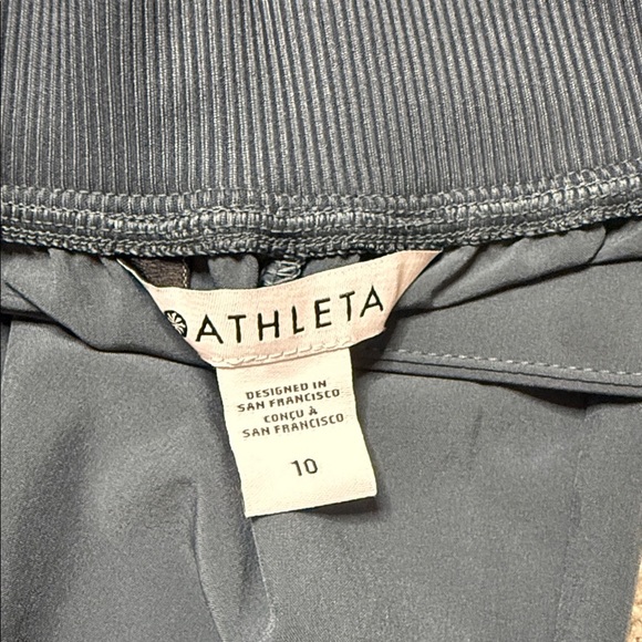 Athleta Charcoal Gray Pants - Picture 2 of 4
